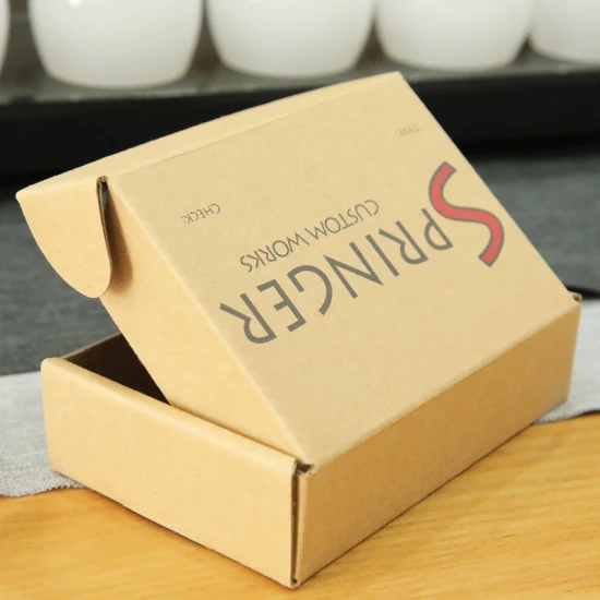 Les boîtes à chaussures ondulées réutilisées ont adapté la boîte à chaussures de carton de papier adaptée aux besoins du client